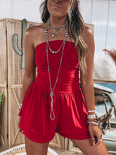 Load image into Gallery viewer, Darcy Romper (Red)
