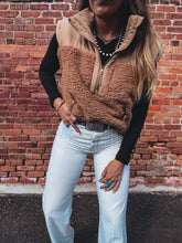 Load image into Gallery viewer, Teddy Vest (Camel)

