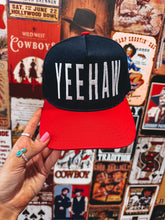 Load image into Gallery viewer, Yeehaw Hat (Navy/Red)
