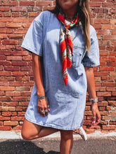 Load image into Gallery viewer, Della Denim Dress
