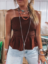 Load image into Gallery viewer, Kyra Top (Brown)
