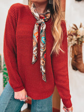 Load image into Gallery viewer, Greeley Sweater (Brick)
