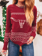 Load image into Gallery viewer, Radley Sweater (Crimson)
