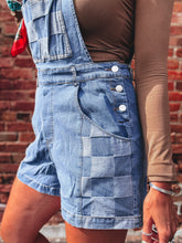 Load image into Gallery viewer, Denim Checks Overalls

