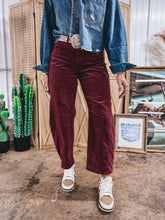 Load image into Gallery viewer, Cabernet Cowgirl Barrel Jean
