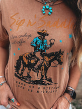 Load image into Gallery viewer, Sip n&#39; Saddle Tee
