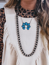 Load image into Gallery viewer, Florrie Necklace (Turquoise)
