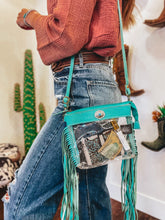 Load image into Gallery viewer, Evaline Purse (Turquoise)
