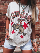 Load image into Gallery viewer, Camo Cowgirl Tee
