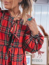 Load image into Gallery viewer, Fireside Flannel Dress

