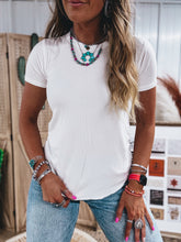 Load image into Gallery viewer, Brandie Tee (White)
