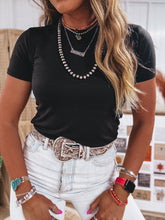 Load image into Gallery viewer, Brandie Tee (Black)
