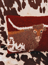 Load image into Gallery viewer, Longhorn Mini Pillow
