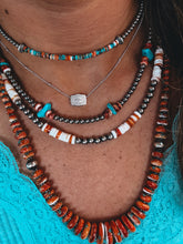 Load image into Gallery viewer, Ultra Mini Belt Buckle "MAMA" Necklace
