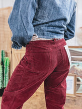Load image into Gallery viewer, Cabernet Cowgirl Barrel Jean
