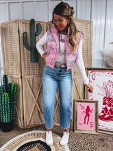 Load image into Gallery viewer, Patton Paisley Vest (Pink)
