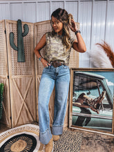 Load image into Gallery viewer, Camo Girlie Top
