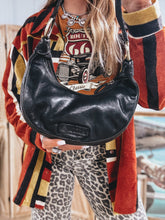 Load image into Gallery viewer, Crescent Cowgirl Purse (Black)
