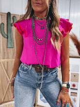 Load image into Gallery viewer, Kambrie Top (Hot Pink)
