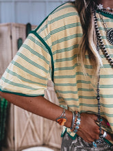 Load image into Gallery viewer, Breezy Top (Butter Yellow/Green)
