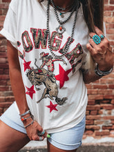 Load image into Gallery viewer, Camo Cowgirl Tee
