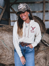 Load image into Gallery viewer, Ariat Stitch Hoodie (Oyster Grey)

