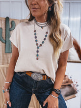 Load image into Gallery viewer, Dottie Top (Cream)
