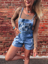 Load image into Gallery viewer, Denim Checks Overalls
