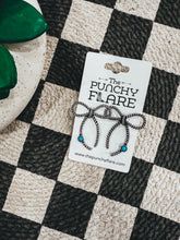 Load image into Gallery viewer, Rope Bow Earrings

