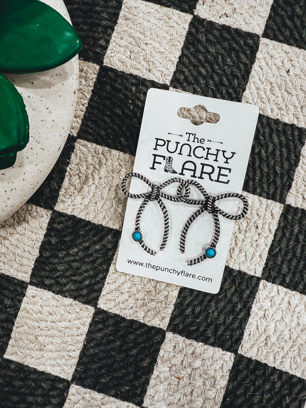 Rope Bow Earrings
