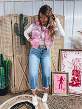 Load image into Gallery viewer, Patton Paisley Vest (Pink)
