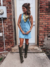 Load image into Gallery viewer, Jasper Dress (Denim)
