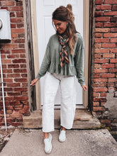 Load image into Gallery viewer, Taylor Top (Ash Green)
