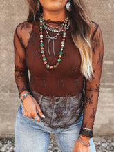 Load image into Gallery viewer, Thayne Top (Brown)
