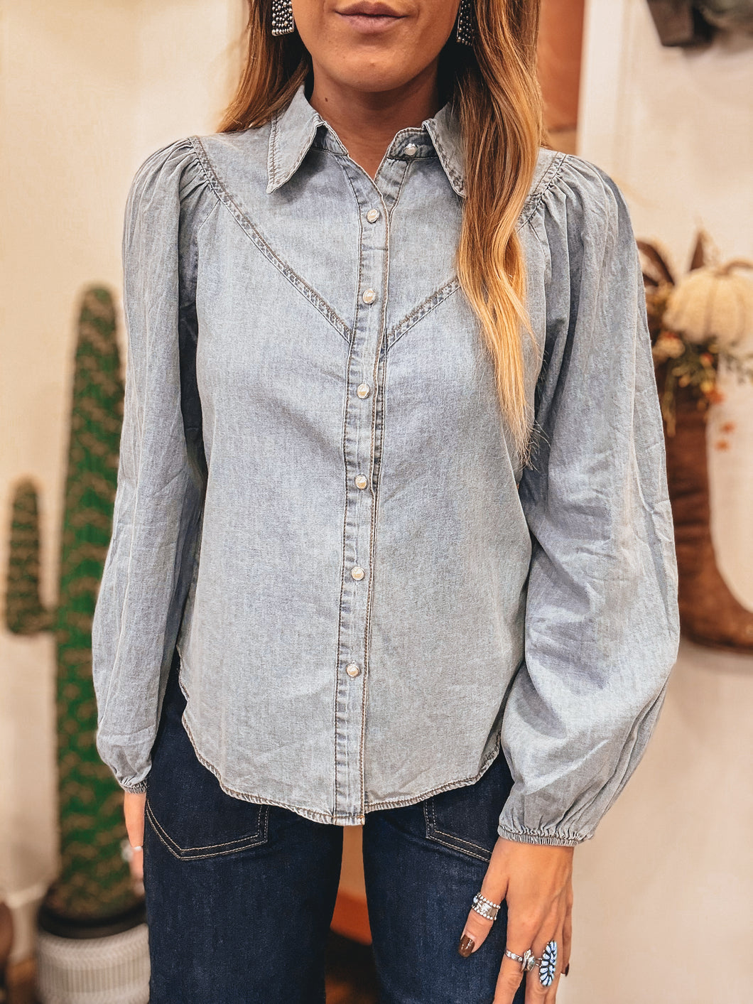 Pasture Pearl Button Up