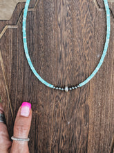 Load image into Gallery viewer, Turquoise Shell Necklace
