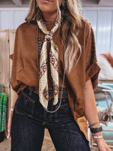 Load image into Gallery viewer, Gentry Top (Camel Suede)
