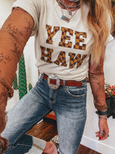 Load image into Gallery viewer, Checkered Yee Haw Tee
