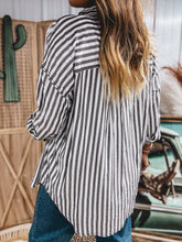 Load image into Gallery viewer, Riley Button Up (Black)
