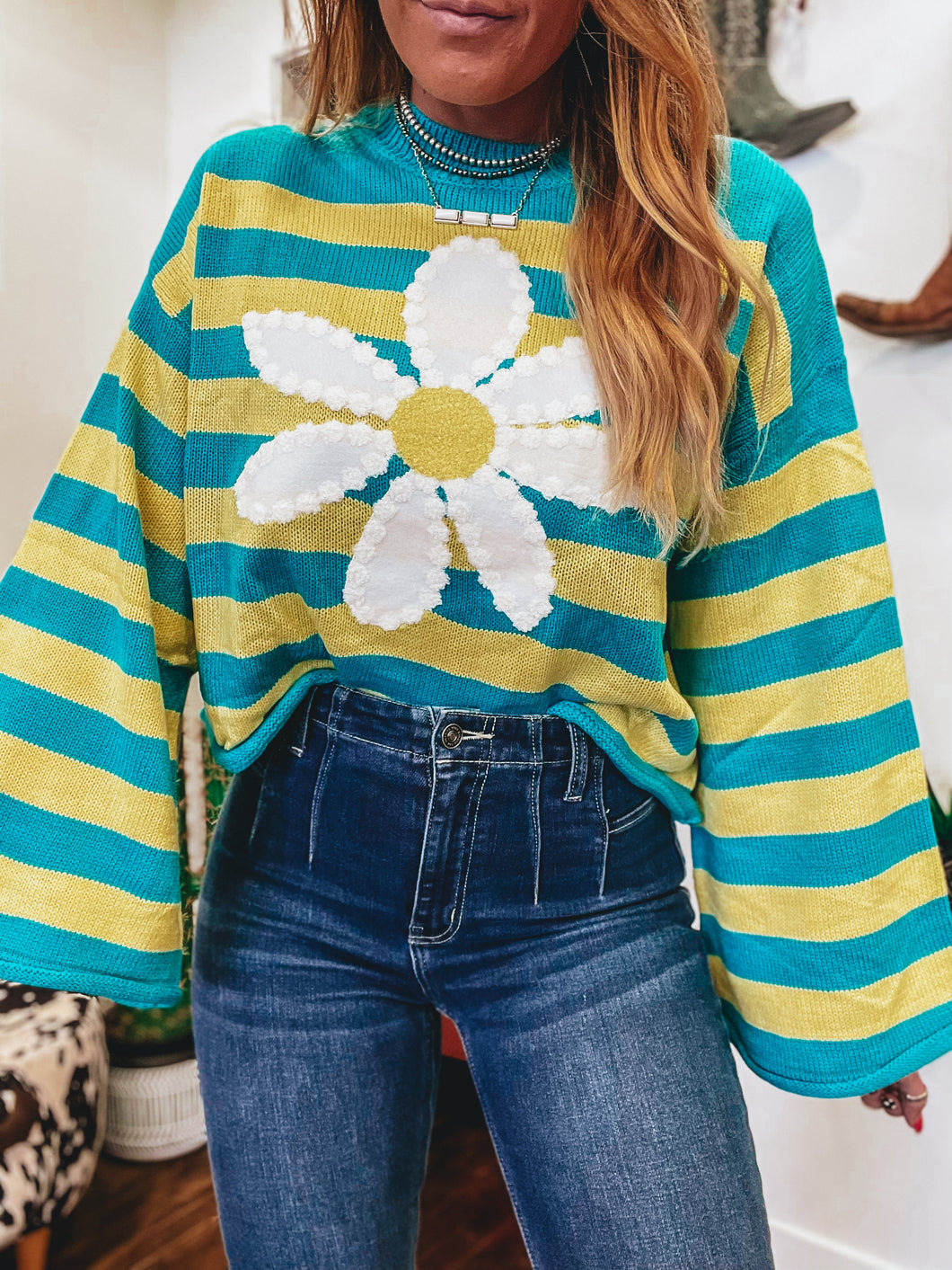 Daisy Girl Sweater