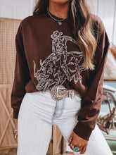 Load image into Gallery viewer, Bucking Machine Crew (Brown)
