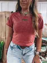 Load image into Gallery viewer, Quincy Top (Cherry)
