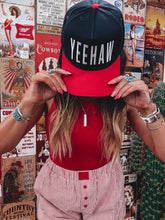 Load image into Gallery viewer, Yeehaw Hat (Navy/Red)
