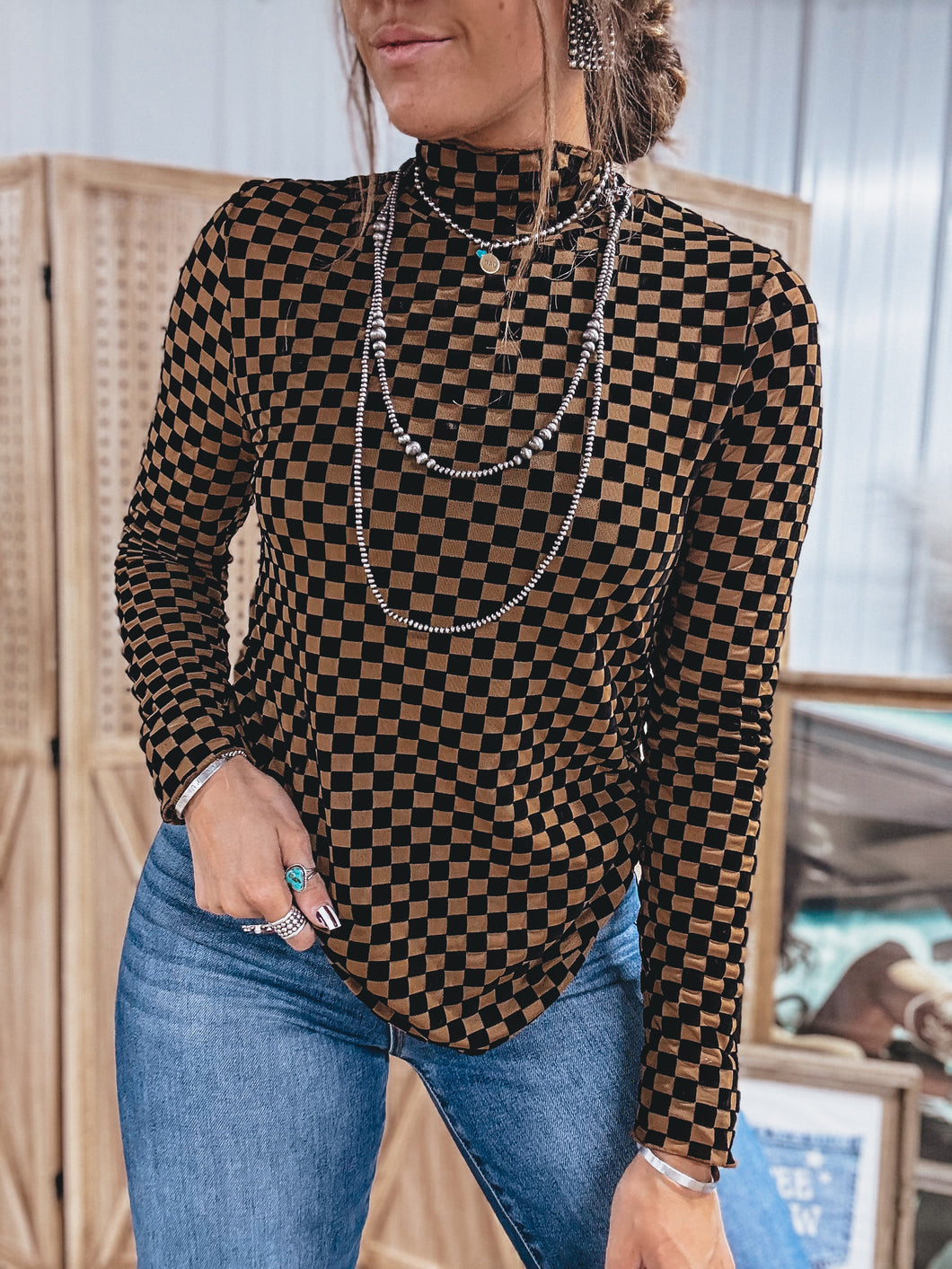 Toffee Trail Top