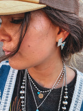 Load image into Gallery viewer, Lightning Bolt Studs
