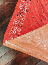 Load image into Gallery viewer, Baylor Bandanna (Red/Blush)
