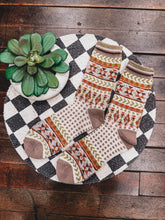 Load image into Gallery viewer, Dusty Prairie Socks (Tan)
