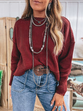Load image into Gallery viewer, Gunnison Sweater (Brick)
