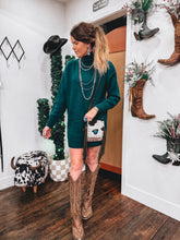 Load image into Gallery viewer, Midvale Sweater Dress (Emerald)
