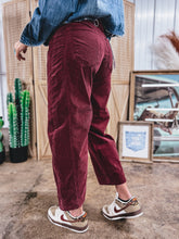 Load image into Gallery viewer, Cabernet Cowgirl Barrel Jean
